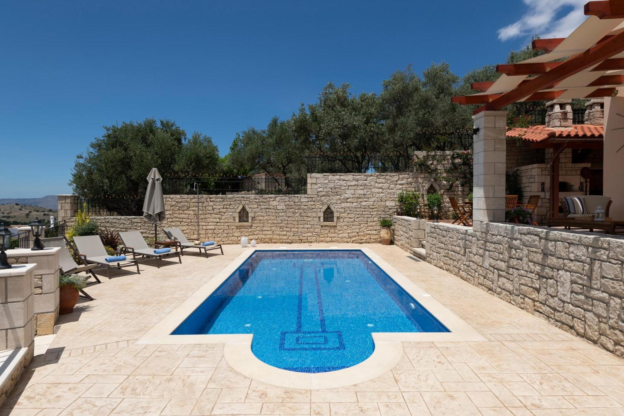 Ageri Traditional Villa Argyroupoli Bagian luar foto